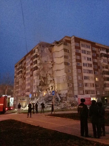 взрыв дома в Ижевске