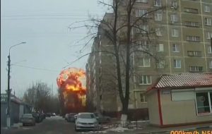 Опубликовано ВИДЕО взрыва подстанции в Подольске